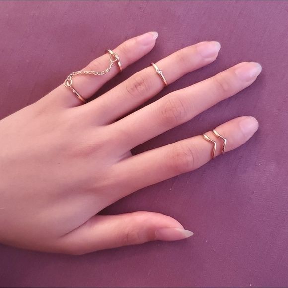 SALE! Midi Ring Set - Picture 2 of 7